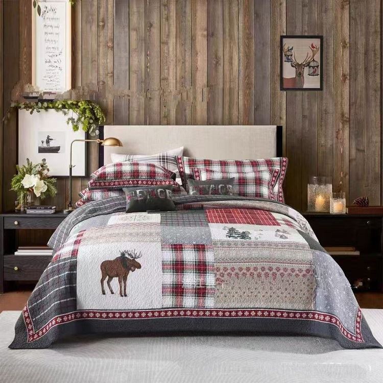 Rustic Patchwork Quilt Bedding